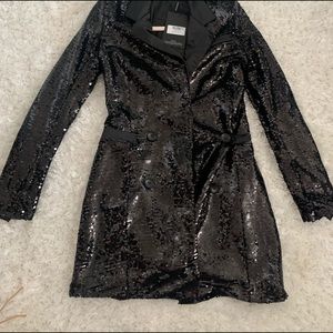 Pretty little thing sparkly dress suit.